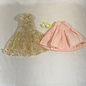 Garden Party Darci Cover Girl Fashion #42780 Dress with skirt & shoes Kenner